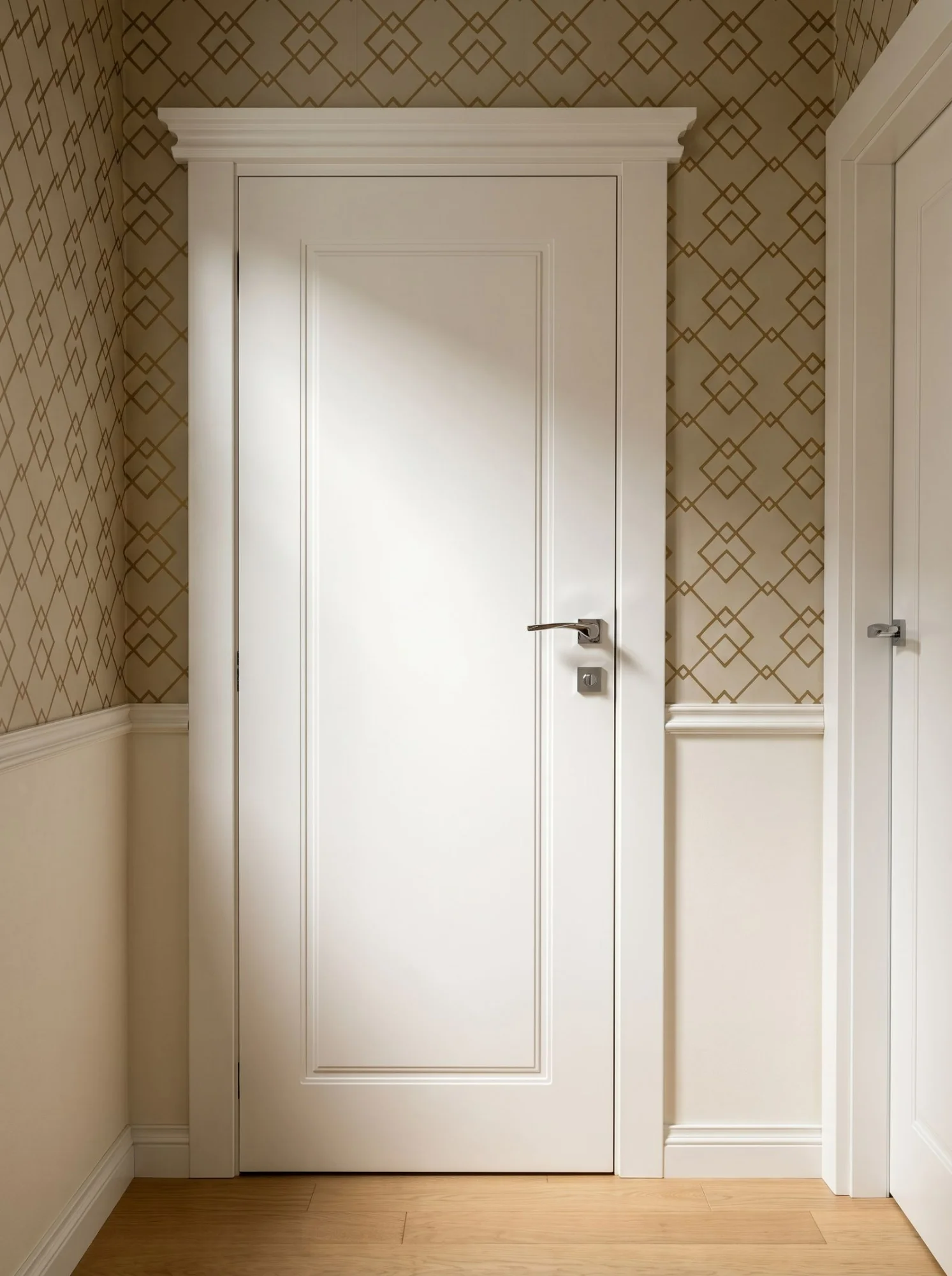 Project — rebateless doors, veneer and mirror