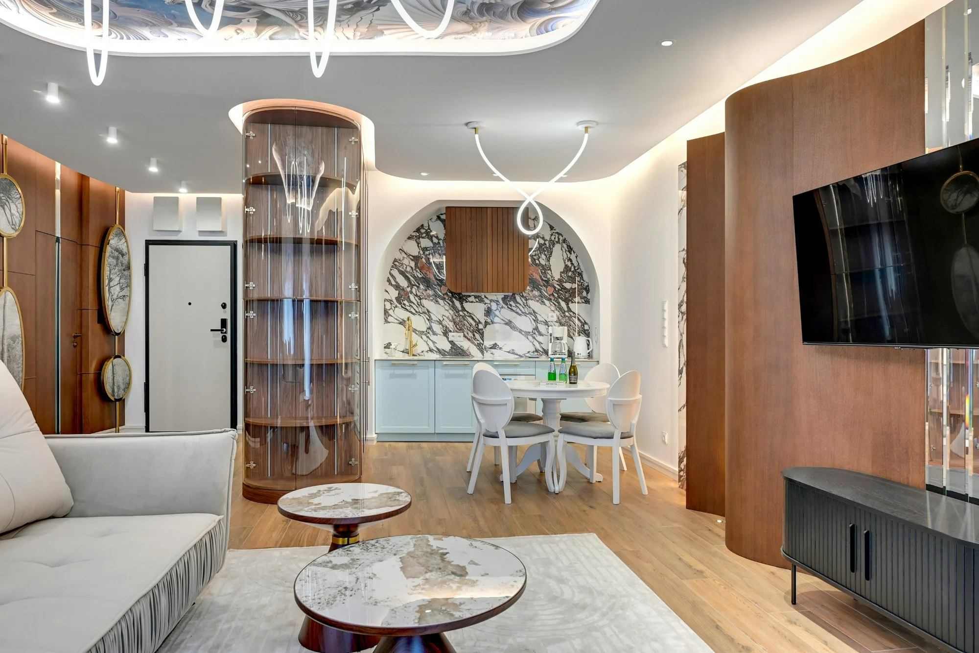 Project — living room, apartment