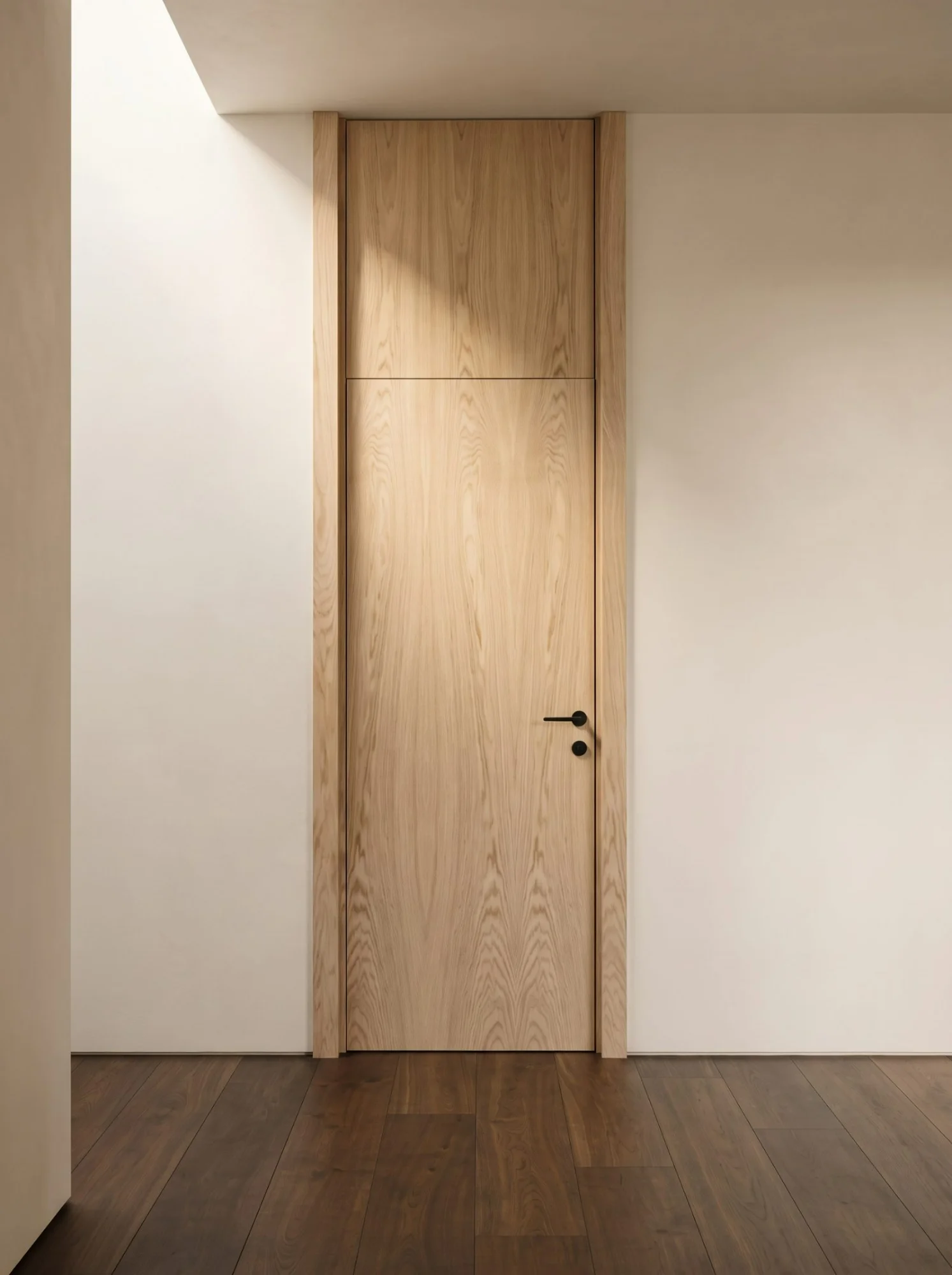 Project — doors, hallway in ash